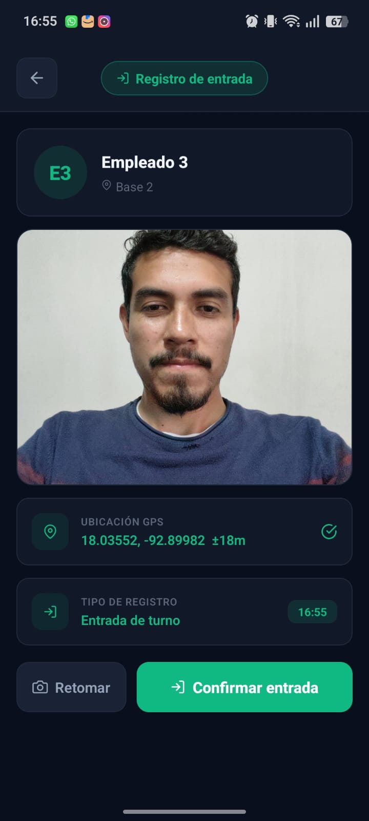 Registro Biométrico